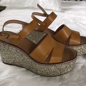 Aldo Glitter platforms